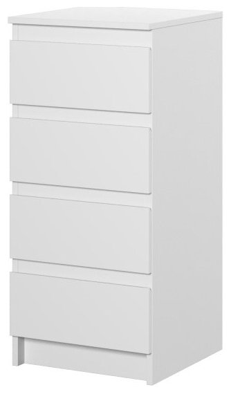 Комод Нк-мебель STERN Т-2 (16 мм) 4я Белый 72674926