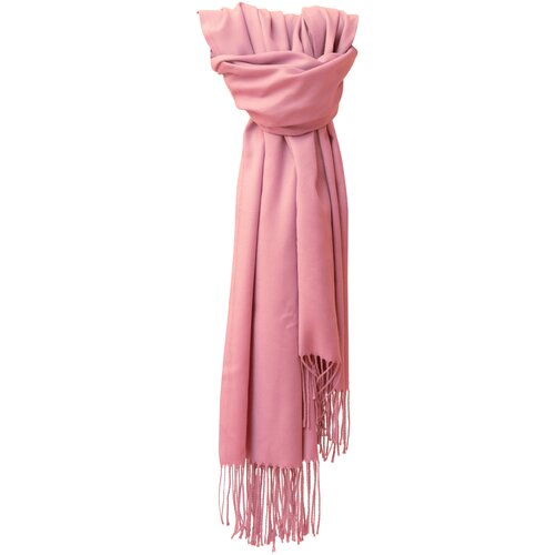 Шарф Cashmere,180х80 см, универсальный, розовый