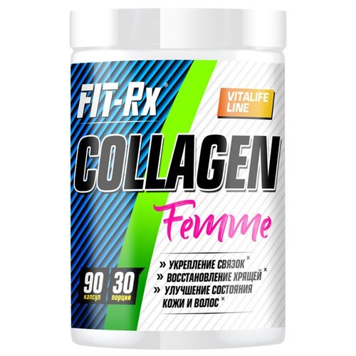 Препарат для укрепления связок и суставов FIT-Rx Collagen Femme, 90 шт.