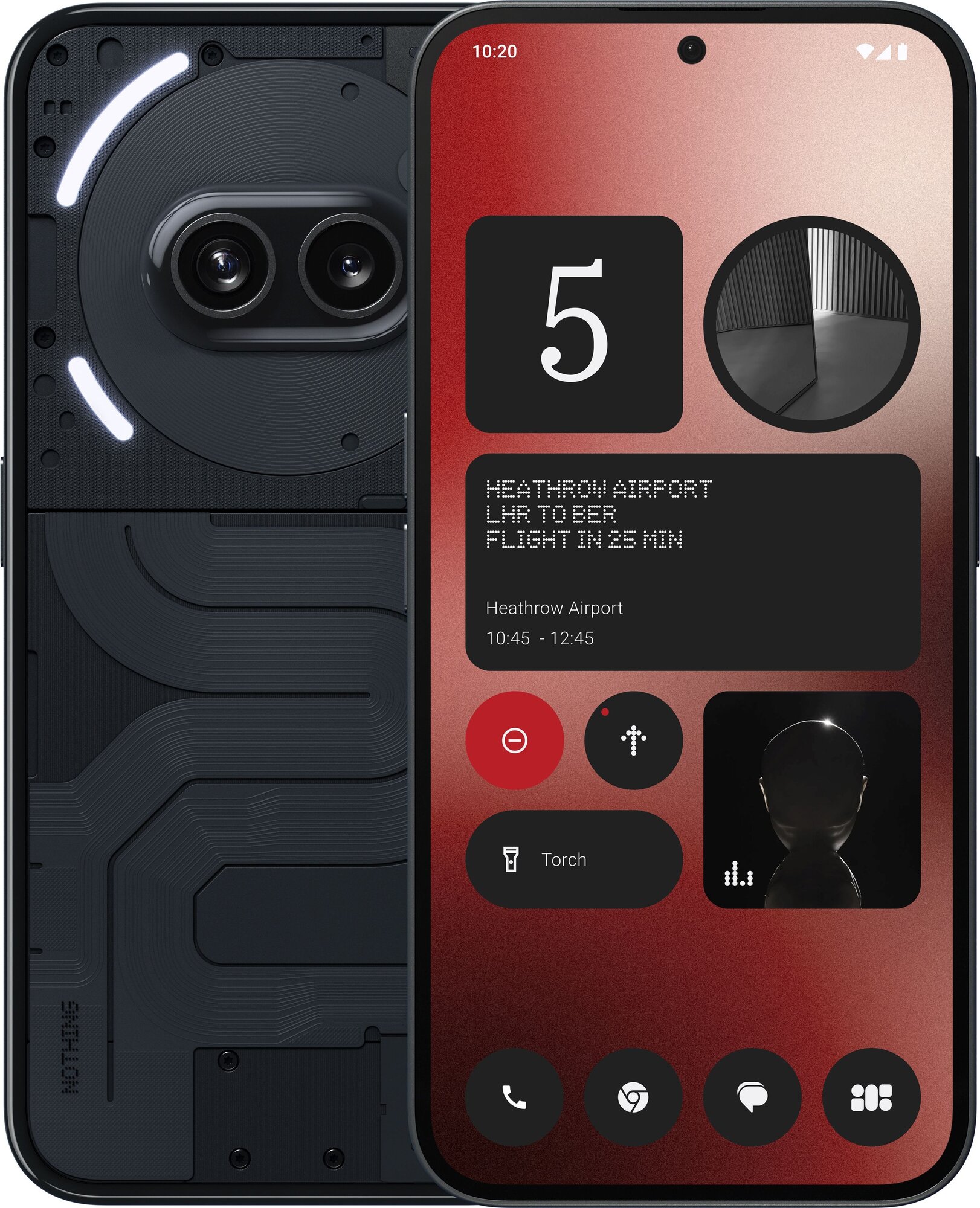 Смартфон Nothing Phone (2a) 8/128 ГБ Global, Dual nano SIM, черный