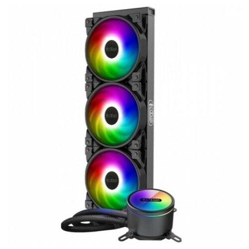 СВО для процессора PCCooler GI-CX360 ARGB (6 шт/кор, TDP 350W, 3 pin 5V Addressable RGB подсветка, 3 х 120mm PWM Vort exPro FAN) RET