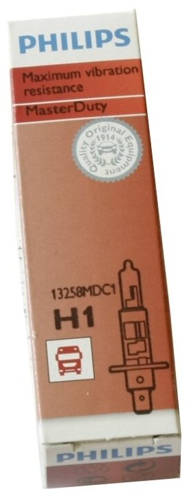 Автомобильная лампа H1 70W 1 шт. Philips