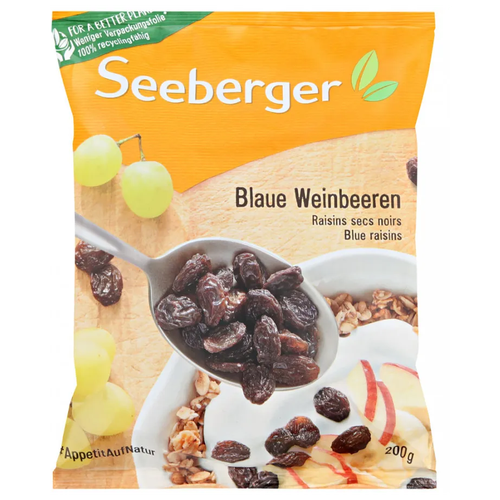  Seeberger Blue raisins    , 200 