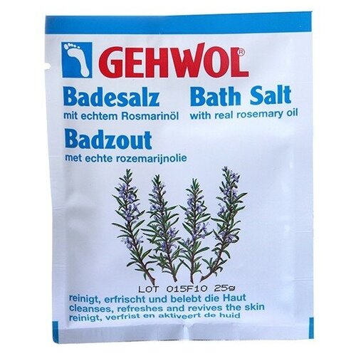 Gehwol Bath Salt - Геволь Соль для ванны с розмарином 1 пакетик, 25 г -