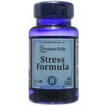 Ноотропы Puritans Pride, Stress Formula, 60 таблеток, 60 таблеток - изображение