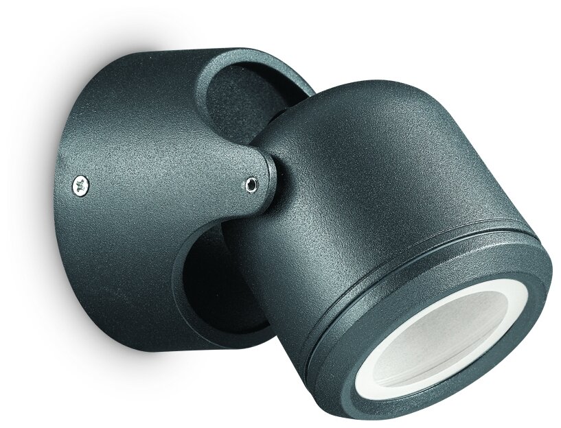 Уличный настенный светильник Ideal Lux Xeno AP1 макс.28Вт GU10 IP44 Черный Алюминий