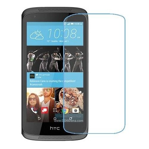 HTC Desire 526 защитный экран из нано стекла 9H одна штука