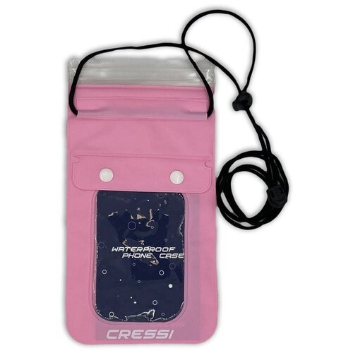 фото Чехол-гермо для телефона cressi waterproof phone case, розовый cressi-sub