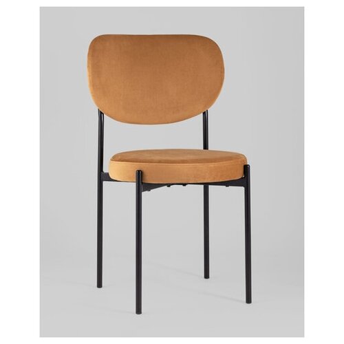 фото Стул обеденный барбара, велюр терракотовый stool group