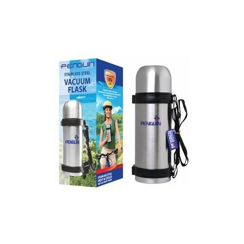 Термос нерж 1.0л с ручкой ТМ Mimi Вк-8с,