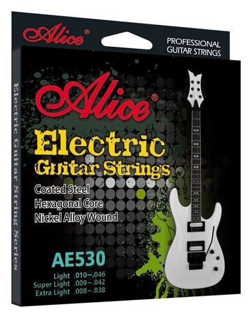 Alice Струны Alice Electric Professional Series 9-42 (AE530SL 530)