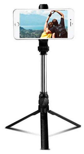 Монопод для селфи со штативом Selfie Stick Tripod Bluetooth XT-10P