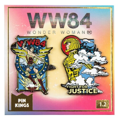 Значок Pin Kings DC Чудо-женщина 84 1.2 - набор из 2 шт