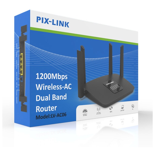 Роутер / Маршрутизатор / Усилитель V-AC06 AC1200M Wireless Dual Band Router