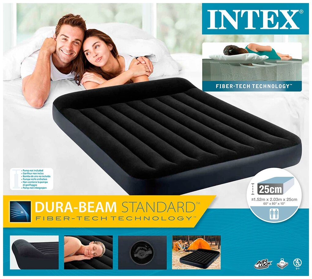 Intex 152x203x25cm 64143