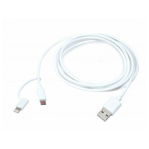 кабель синхронизации дата кабель usb lightning 8 pin 100 см md818zm a md818zma для apple код mb006724 Кабель USB - Lightning / Micro USB (200см, белый)