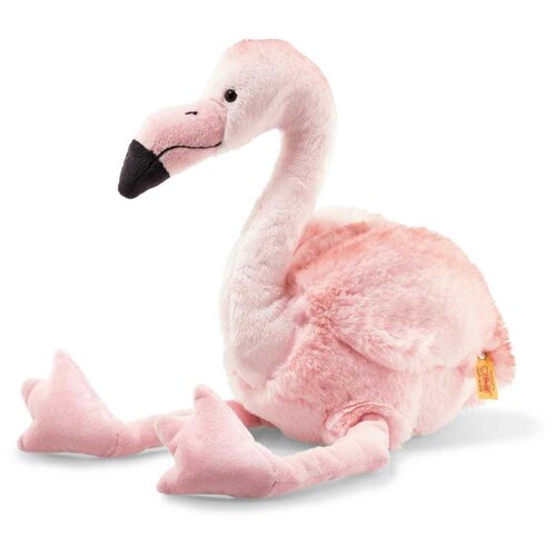 фото Мягкая игрушка steiff pinky dangling flamingo (штайф розовый фламинго 30 см) steiff / штайф