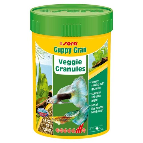 Guppygran 100мл. гранулы дгуппи (2 шт)