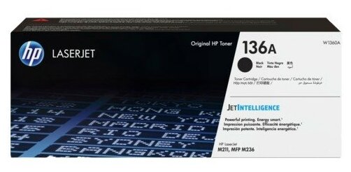 Hp Расходные материалы W1360A 136A Black Original LaserJet Toner Cartridge