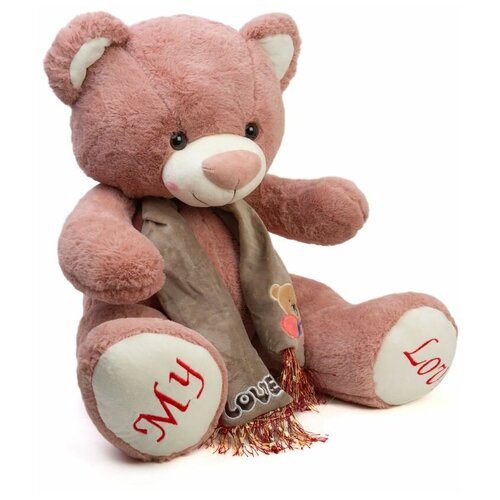 Мягкая игрушка Мишка Розовый 60см