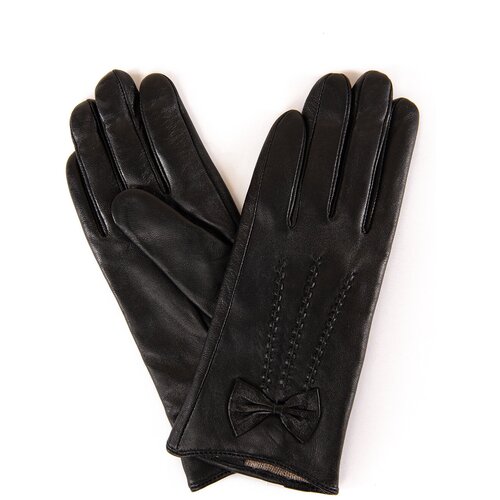 фото Перчатки кожаные женские 24, hannelore, размер 8, черный