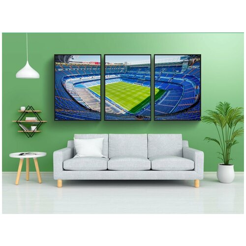 фото Набор модулных постеров для интерьера "стадион, трибуны, сиденья" 60x90 см. в тубусе, без рамки lotsprints