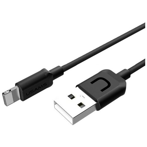 Кабель для iPhone Lightning-USB, USAMS US-SJ097, 1 метр черный