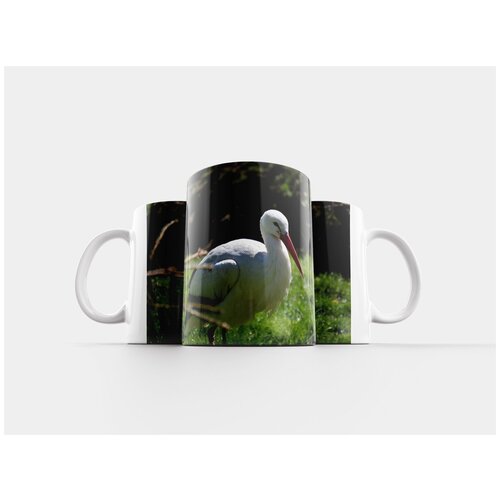 фото Кружка "аист, птица, оперение" 320 мл lotsprints