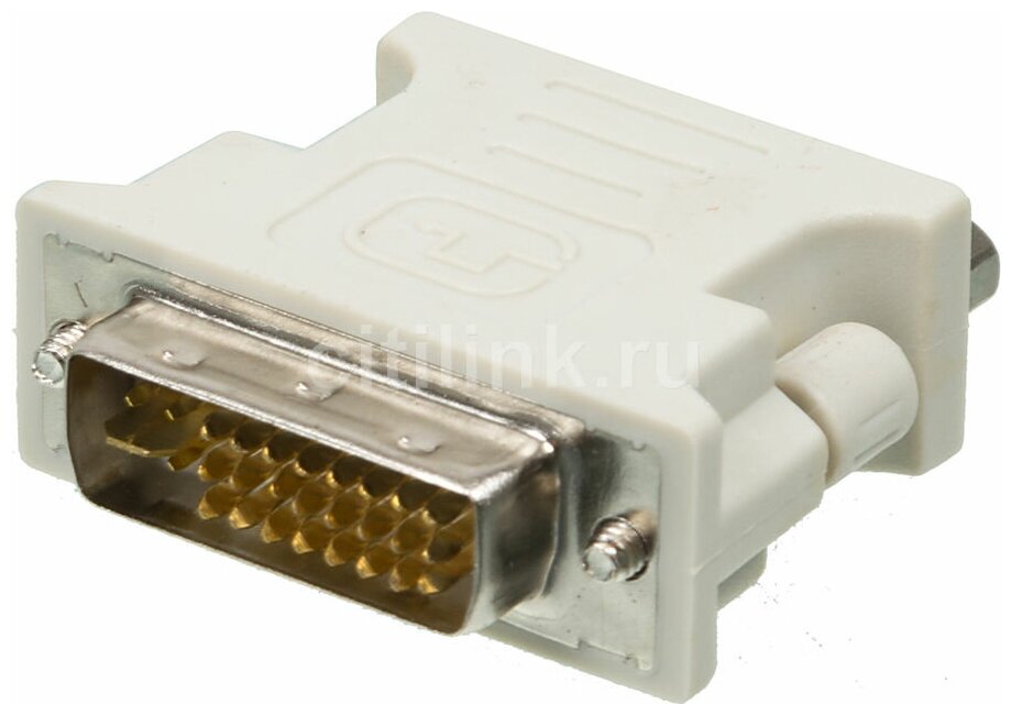 Переходник Buro DVI-I(m)-VGA(f) VGA-15F/DVI-I-PLUG - фото №1