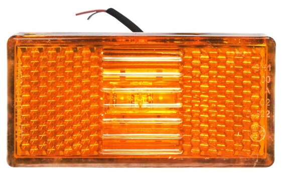 Фонарь габаритный LED 24V (желтый, 110х55мм, мод.51-00)