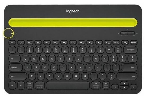 Logitech Multi-Device Keyboard K480 Black Bluetooth 920-006368