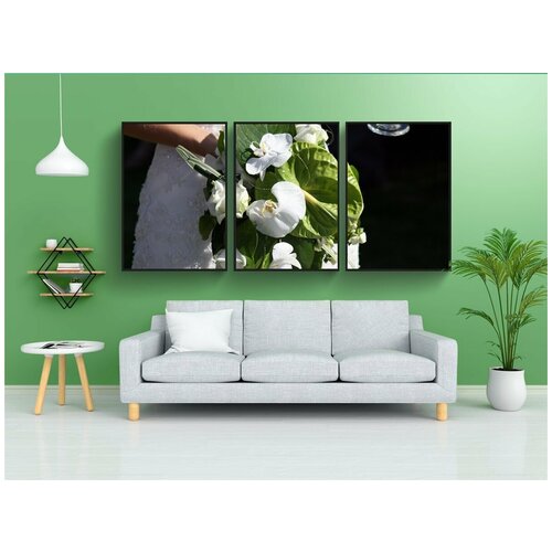 фото Набор модулных постеров для интерьера "роман, алкоголь, годовщина" 60x90 см. в тубусе, без рамки lotsprints