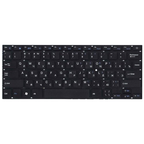 Клавиатура для ноутбука Prestigio Smartbook 141C черная 1872₽