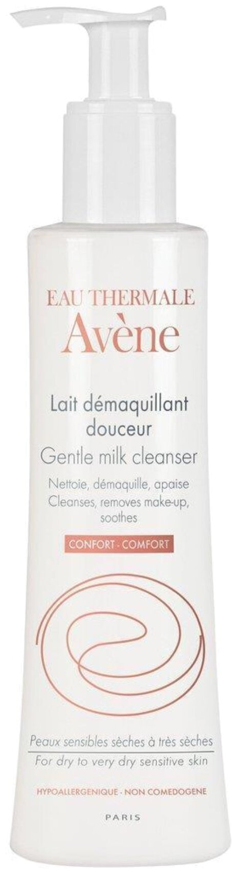 Молочко Avene (Авен) мягкое очищающее для сухой кожи 200 мл Pierre Fabre Dermocosmetique - фото №2