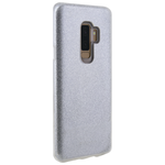 Накладка с блёстками серебряного цвета на Samsung S9 - изображение
