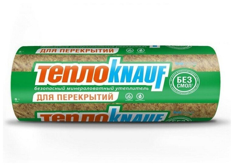 фото Теплоизоляция ТеплоKNAUF для перекрытий 50х1220х7380 мм (18 м2)