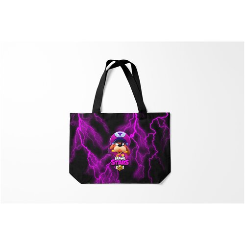 фото Сумка-шоппер / 46х35 см / геймерам / brawl stars генерал гавс colonel ruffus burnettie