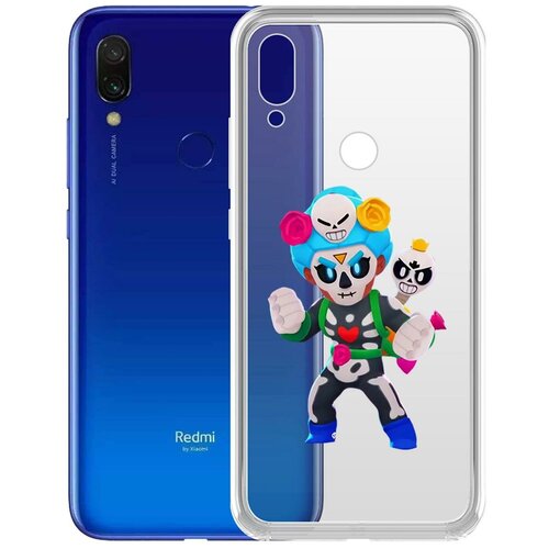 фото Чехол-накладка clear case brawl stars-хэллоуинская роза для xiaomi redmi 7 krutoff group