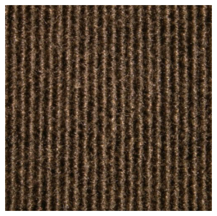 Ковролин самоклеящийся (ковровая плитка) 30х30см коричневый10шт
