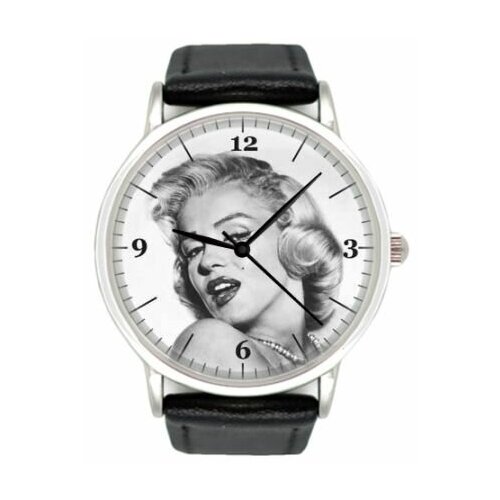 фото Часы наручные хромированные merilyn monroe 33 мм без тм