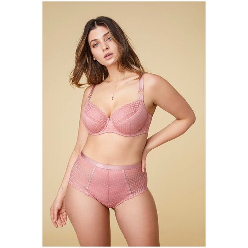 фото Бюстгальтер alles berry pu, розовый (размер: 90f)