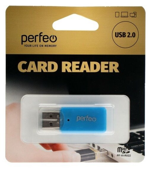 Кард-ридер USB/Micro SD