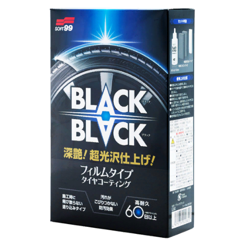 SOFT99 Покрытие для шин Black Black, 110 мл