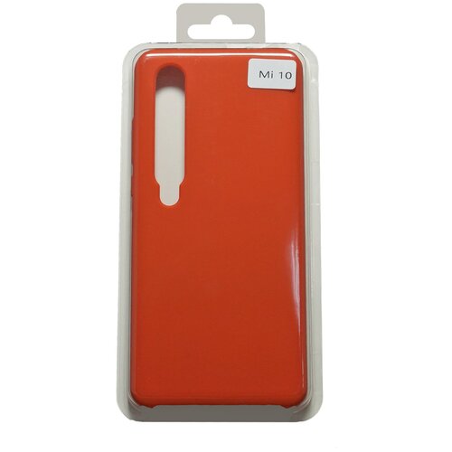 фото Чехол- накладка для xiaomi mi 10 silicone case nl красный (1)