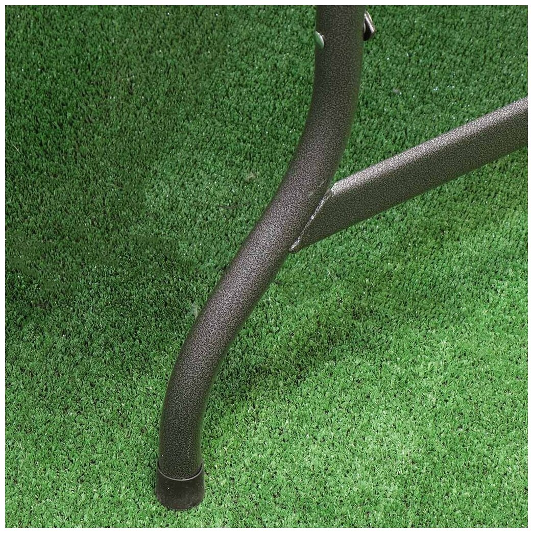Мебель садовая Green Days, Уют, коричневая, стол, 180х75 см, 4 стула