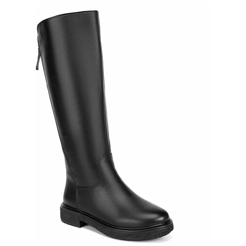 фото Женские зимние сапоги на низком каблуке westfalika, черный, размер 36