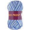 Фото #7 Пряжа Vita cotton Coco Print красный (4678), 100%мерсеризованный хлопок, 240м, 50г, 3шт