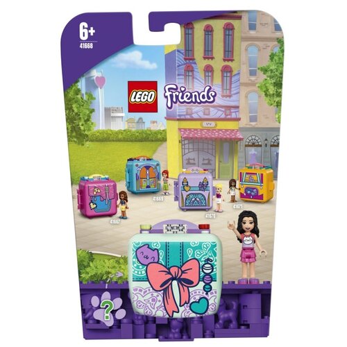 конструктор lego friends 41663 кьюб эммы с далматином 41 дет Конструктор LEGO Friends 41668 Модный кьюб Эммы, 58 дет.