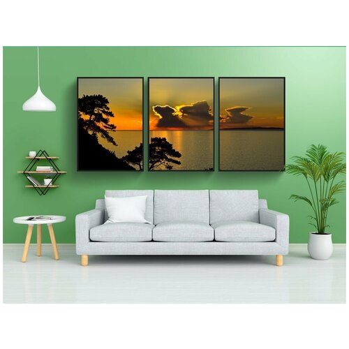 фото Набор модулных постеров для интерьера "trilye, летом, турция" 60x90 см. в тубусе, без рамки lotsprints