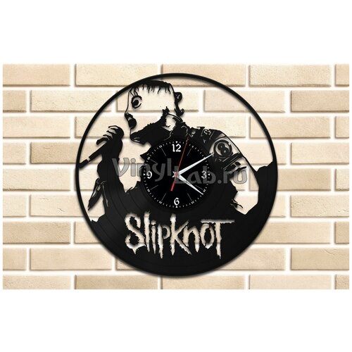Slipknot — часы из виниловой пластинки (c) VinylLab